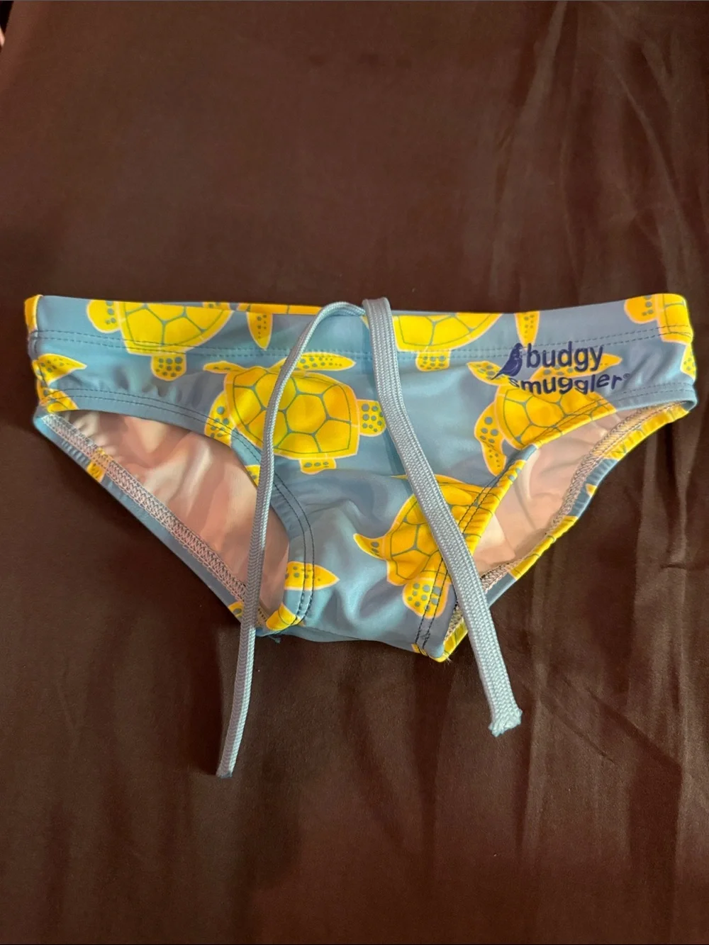 Kids' Light Blue Turtle Swim Bikini Bottoms